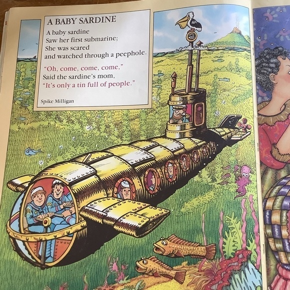 Large Shuffle Rhyme Chime Children’s Book Chant Great Graphics - Picture 7 of 11